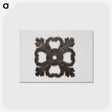 アートポストカード-Door Knob or Pull Escutcheon
 - バーンズ・コレクション Postcard.