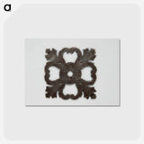 アートポストカード-Door Knob or Pull Escutcheon
 - バーンズ・コレクション Postcard.