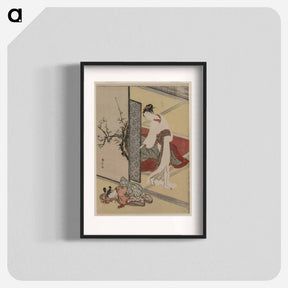 アートポスター-Courtesan and Sleeping Attendant
 - クリーブランド美術館 Poster.