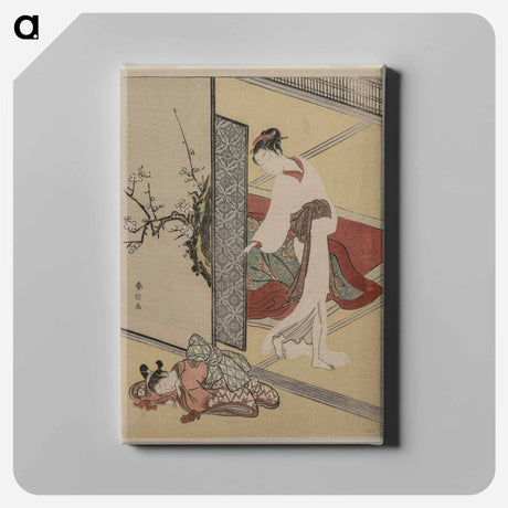 アートパネル-Courtesan and Sleeping Attendant
 - クリーブランド美術館 Canvas.