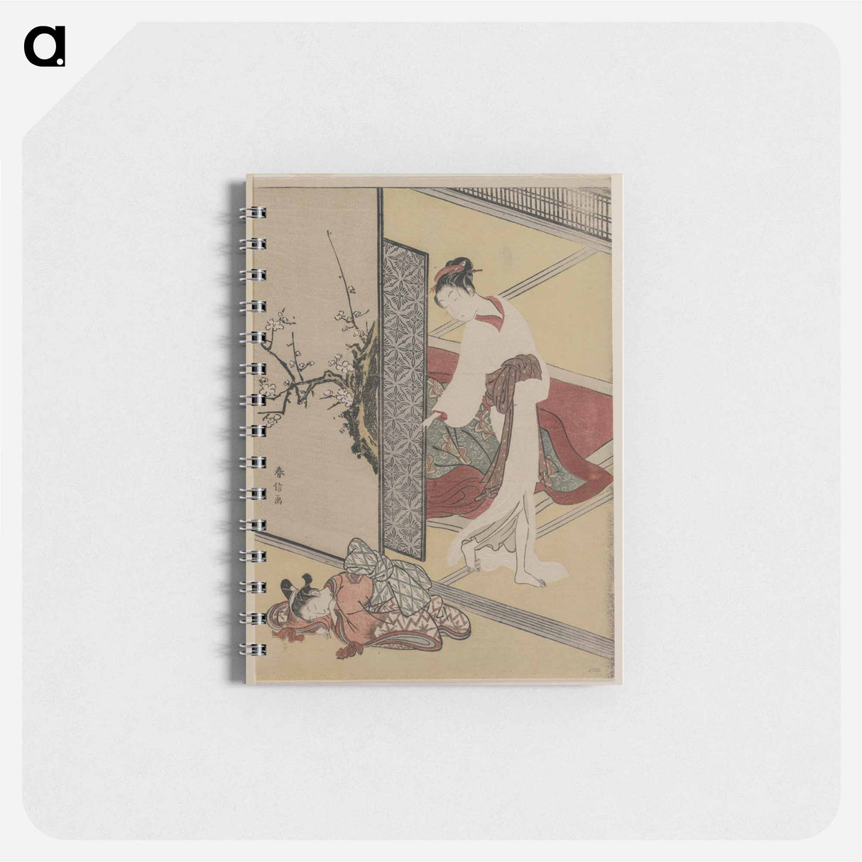 アートメモ帳-Courtesan and Sleeping Attendant
 - クリーブランド美術館 Memo.