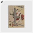 アートポストカード-Courtesan and Sleeping Attendant
 - クリーブランド美術館 Postcard.