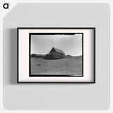 Typical barn on the edge of town. Escalante, Utah. - Dorothea Lange Poster.