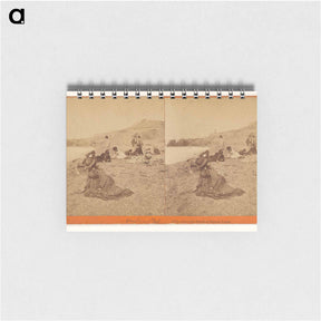 アートメモ帳-Gravelly Beach at Pigeon Point
 - エドワード マイブリッジ Memo.