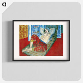 アートポスター-Odalisque in Red Culottes - アンリ マティス Poster.
