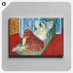 アートパネル-Odalisque in Red Culottes - アンリ マティス Canvas.