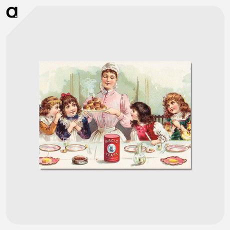 アートポストカード-Magic Yeast
 - ボストン公共図書館 Postcard.