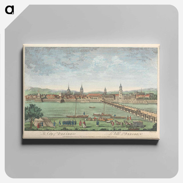アートパネル-The City of Dresden
 - イェール大学アートギャラリー Canvas.