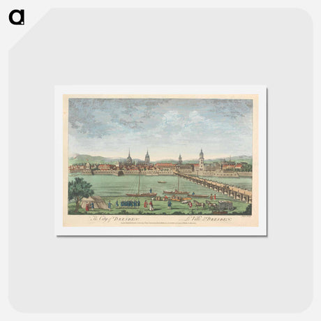 アートポストカード-The City of Dresden
 - イェール大学アートギャラリー Postcard.