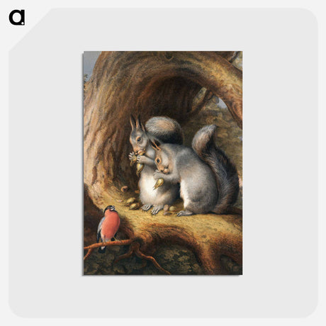 アートポストカード-Beneath the Tree
 - ボストン公共図書館 Postcard.