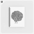 アートメモ帳-Peacock Engraving
 - 大英図書館 Memo.