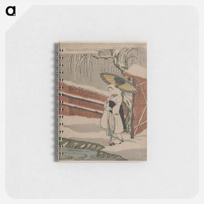 アートメモ帳-The Heron Maiden Standing Beneath a Willow Tree
 - クリーブランド美術館 Memo.