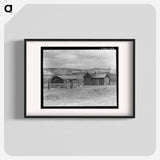 A home after the Utah pattern - Dorothea Lange Poster.