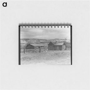 アートメモ帳-A home after the Utah pattern - ドロテア ラング Memo.