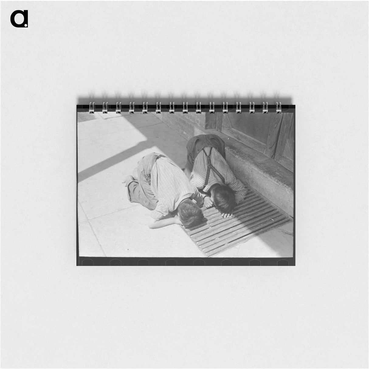 アートメモ帳-Free Barbecue
 - ラッセル リー Memo.