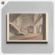 アートパネル-The Staircase at Blickling, Norfolk; the Seat of the Right honourable Lord Suffield
 - イェール大学アートギャラリー Canvas.