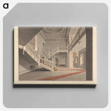アートパネル-The Staircase at Blickling, Norfolk; the Seat of the Right honourable Lord Suffield
 - イェール大学アートギャラリー Canvas.