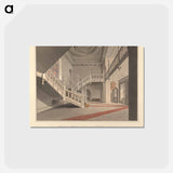 アートポストカード-The Staircase at Blickling, Norfolk; the Seat of the Right honourable Lord Suffield
 - イェール大学アートギャラリー Postcard.