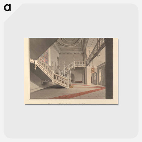 アートポストカード-The Staircase at Blickling, Norfolk; the Seat of the Right honourable Lord Suffield
 - イェール大学アートギャラリー Postcard.