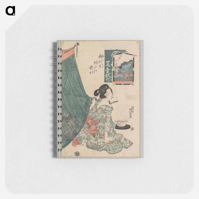 アートメモ帳-Woman with Papers and Fan
 - クリーブランド美術館 Memo.