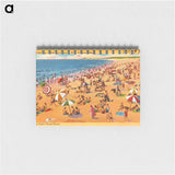 アートメモ帳-Surf Bathing at Old Silver Beach
 - ボストン公共図書館 Memo.