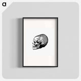 アートポスター-Victorian Skull Engraving
 - 大英図書館 Poster.