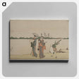 アートパネル-Women and Children Walking Along the Sumida River
 - クリーブランド美術館 Canvas.