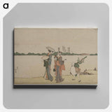 アートパネル-Women and Children Walking Along the Sumida River
 - クリーブランド美術館 Canvas.