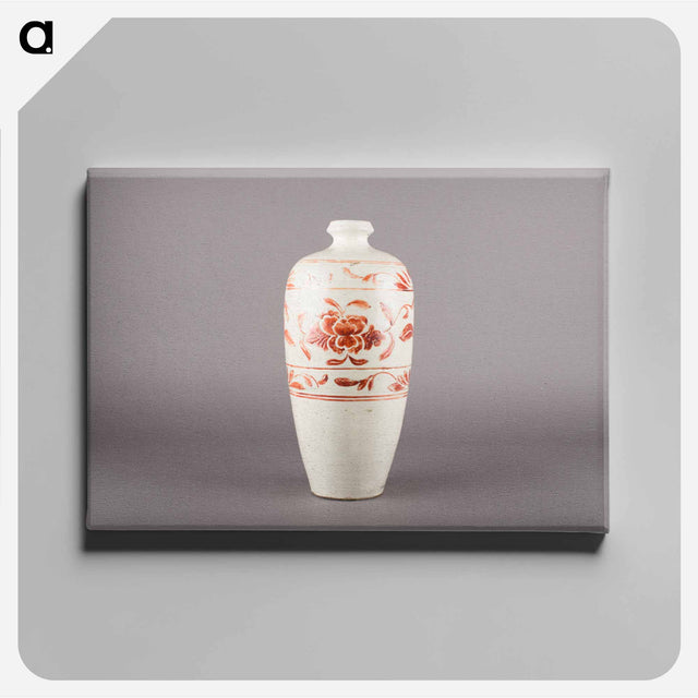 アートパネル-Prunus Vase with Floral Scrolls
 - セントルイス美術館 Canvas.