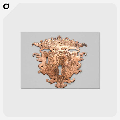 アートポストカード-Keyhole Escutcheon
 - バーンズ・コレクション Postcard.