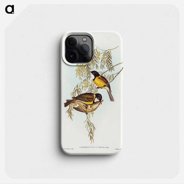 Blue Shining Flycatcher
 - オーストラリアの鳥 Phone Case.