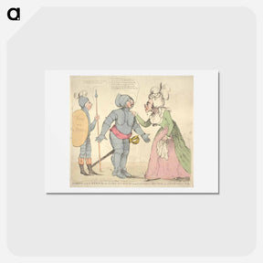 アートポストカード-Arming in the Defence of the French Princes or the Parting of Hector and Andromache
 - イェール大学アートギャラリー Postcard.