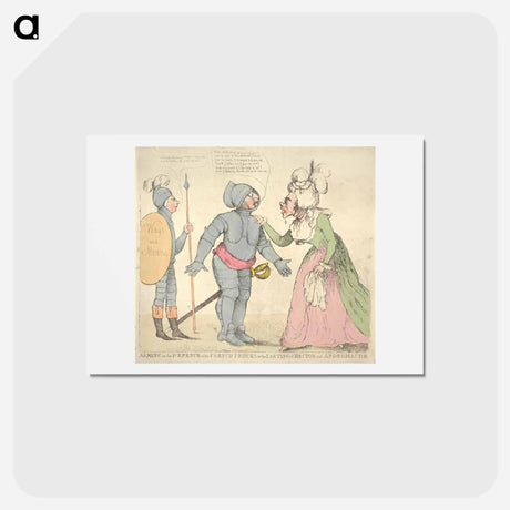 アートポストカード-Arming in the Defence of the French Princes or the Parting of Hector and Andromache
 - イェール大学アートギャラリー Postcard.