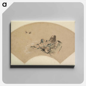 アートパネル-Hokusai Fan Painting
 - クリーブランド美術館 Canvas.