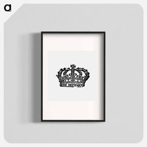 アートポスター-Crown Engraving
 - 大英図書館 Poster.