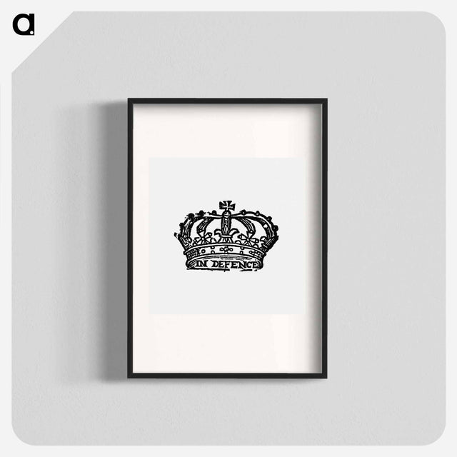 アートポスター-Crown Engraving
 - 大英図書館 Poster.