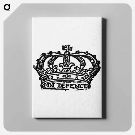 アートパネル-Crown Engraving
 - 大英図書館 Canvas.