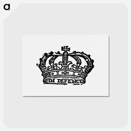 アートポストカード-Crown Engraving
 - 大英図書館 Postcard.
