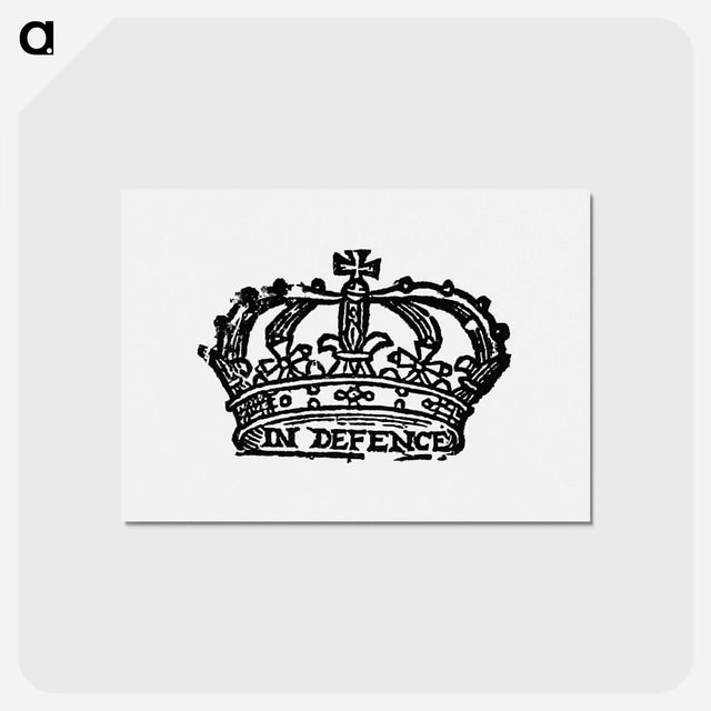 アートポストカード-Crown Engraving
 - 大英図書館 Postcard.