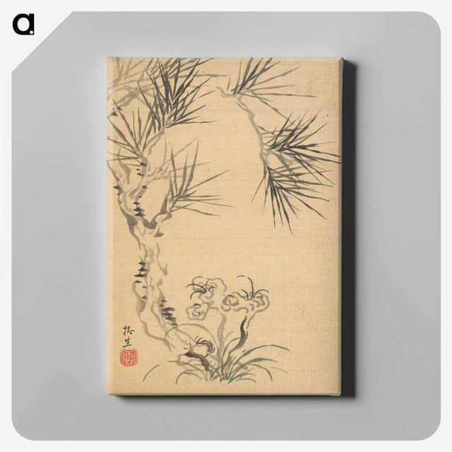 アートパネル-Pine Tree and Fungus
 - クリーブランド美術館 Canvas.