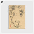 アートポストカード-Pine Tree and Fungus
 - クリーブランド美術館 Postcard.
