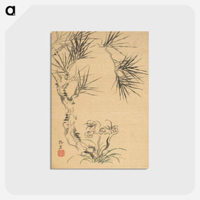 アートポストカード-Pine Tree and Fungus
 - クリーブランド美術館 Postcard.