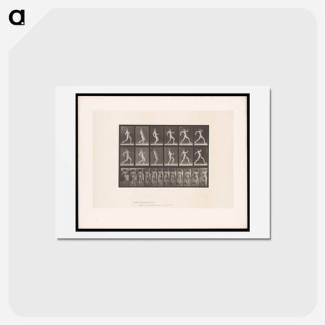 アートポストカード-Running Man
 - エドワード マイブリッジ Postcard.