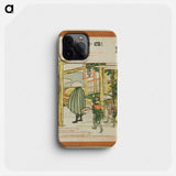 Yokkaichi - Katsushika Hokusai Phone Case.