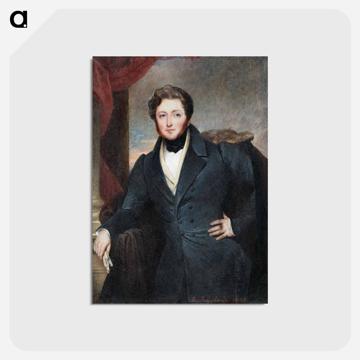 アートポストカード-Thomas Pennant Barton
 - ボストン公共図書館 Postcard.
