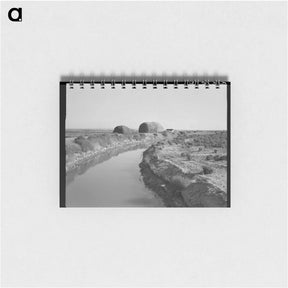 アートメモ帳-Irrigation canal and the preacher's farm - ドロテア ラング Memo.