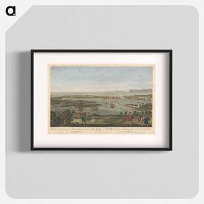 アートポスター-The Town & Harbour of Portsmouth, with a View of His Majesty's Fleet Spitthead
 - イェール大学アートギャラリー Poster.