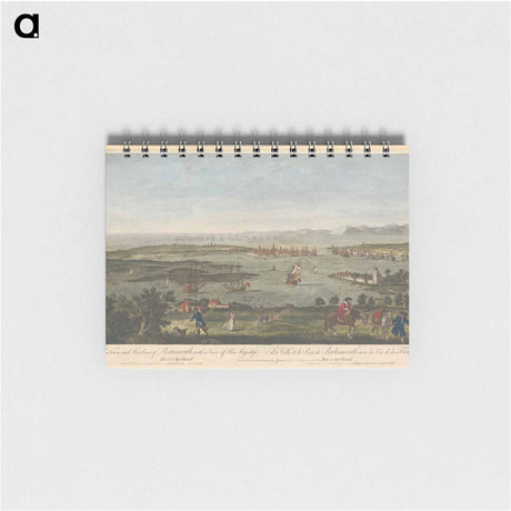 アートメモ帳-The Town & Harbour of Portsmouth, with a View of His Majesty's Fleet Spitthead
 - イェール大学アートギャラリー Memo.