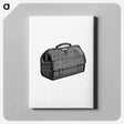 アートパネル-Medical Bag from The Ocean as a Health Resort
 - 大英図書館 Canvas.