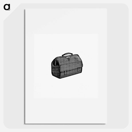 アートポスター-Medical Bag from The Ocean as a Health Resort
 - 大英図書館 Poster.